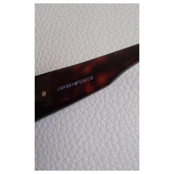 Emporio Armani 9332 Dark Brown Tortoise Sunglasses New!  Flawless! main image 4